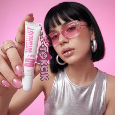 БАЛЬЗАМ-БЛИСК ДЛЯ ГУБ CRYSTAL SORBET WiSHLiST, 10 МЛ + ІГРАШКА-БРЕЛОК "ТОКСІК" WL-03-048 фото