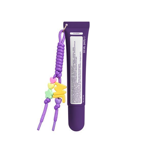 БАЛЬЗАМ-БЛИСК ДЛЯ ГУБ MULBERRY WiSHLiST LIP GLOSS BALM, 10 МЛ + БРЕЛОК-ШНУРОК WL-03-461 фото