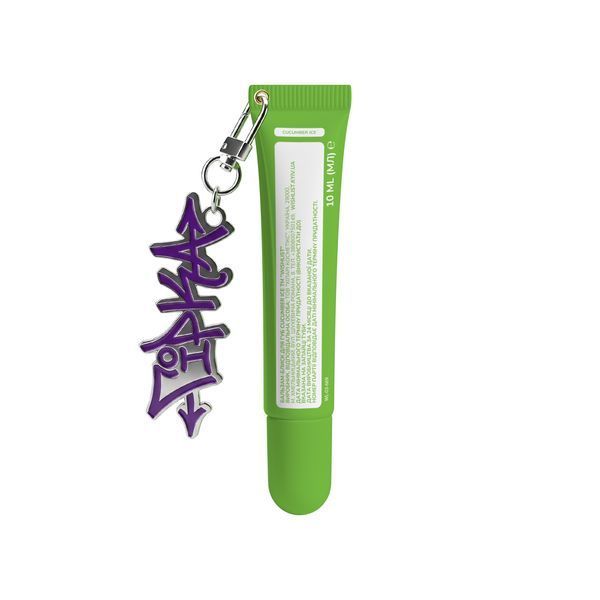 БАЛЬЗАМ-БЛИСК ДЛЯ ГУБ CUCUMBER ICE WiSHLiST LIP GLOSS BALM, 10 МЛ + БРЕЛОК "ГІРКА" WL-03-108 фото