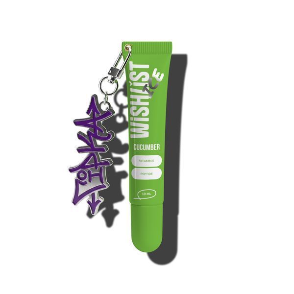 БАЛЬЗАМ-БЛИСК ДЛЯ ГУБ CUCUMBER ICE WiSHLiST LIP GLOSS BALM, 10 МЛ + БРЕЛОК "ГІРКА" WL-03-108 фото