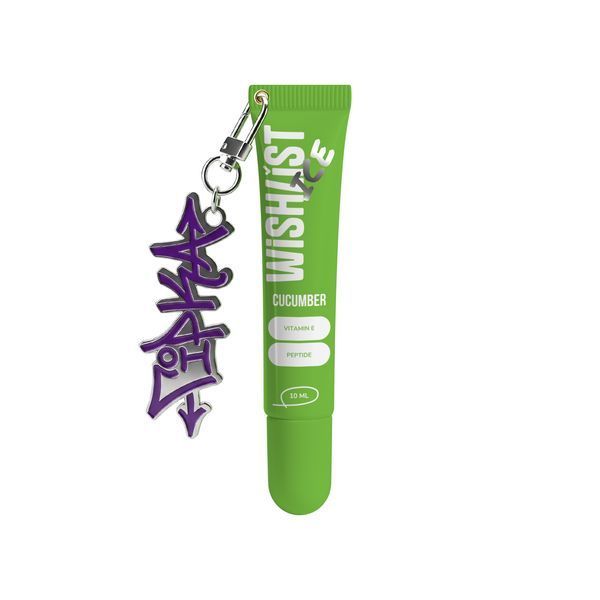БАЛЬЗАМ-БЛИСК ДЛЯ ГУБ CUCUMBER ICE WiSHLiST LIP GLOSS BALM, 10 МЛ + БРЕЛОК "ГІРКА" WL-03-108 фото