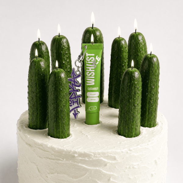 БАЛЬЗАМ-БЛИСК ДЛЯ ГУБ CUCUMBER ICE WiSHLiST LIP GLOSS BALM, 10 МЛ + БРЕЛОК "ГІРКА" WL-03-108 фото