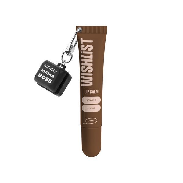БАЛЬЗАМ-БЛИСК ДЛЯ ГУБ ESPRESSO NOIR WiSHLiST, 10 МЛ + БРЕЛОК "MOOD: MAMA BOSS" WL-03-741 фото