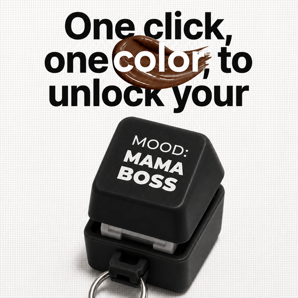 БАЛЬЗАМ-БЛИСК ДЛЯ ГУБ ESPRESSO NOIR WiSHLiST, 10 МЛ + БРЕЛОК "MOOD: MAMA BOSS" WL-03-741 фото